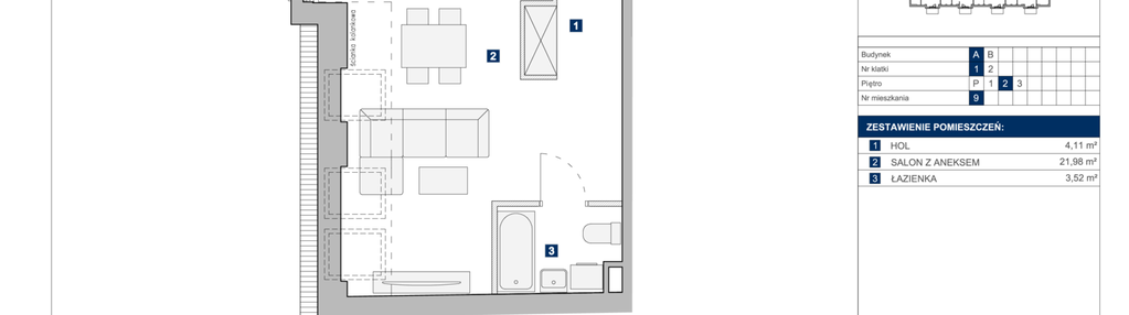 Mieszkanie w inwestycji: Osobowicka 114