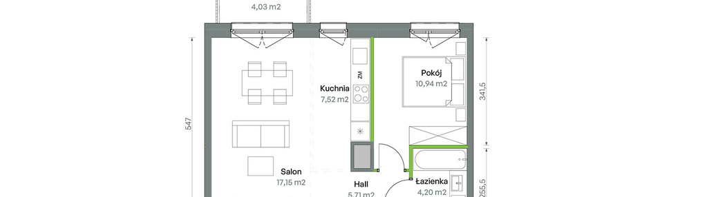 Mieszkanie w inwestycji: Oliwska Vita