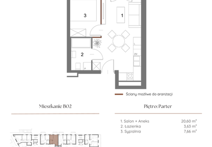 Mieszkanie w inwestycji: Dąbrowskiego 9