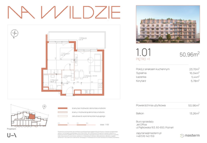 Mieszkanie w inwestycji: Na Wildzie