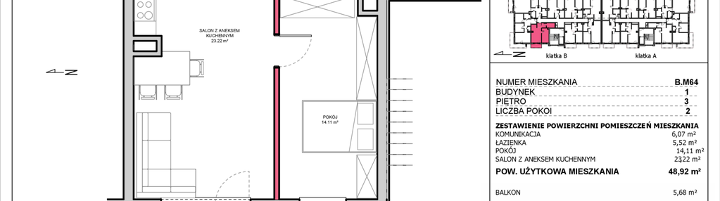 Mieszkanie w inwestycji: Apartamenty Grójeckie Ogrody