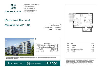 Mieszkanie w inwestycji: Premier Park II