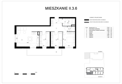 Mieszkanie w inwestycji: Pryncypalna 66