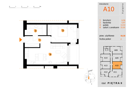 Mieszkanie w inwestycji: Apartamenty Konarskiego