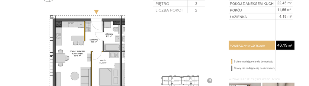 Mieszkanie w inwestycji: Osiedle Kasprowicza
