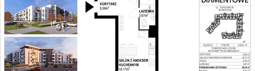 Mieszkanie w inwestycji: Nove Diamentowe