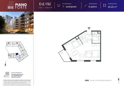 Mieszkanie w inwestycji: Piano