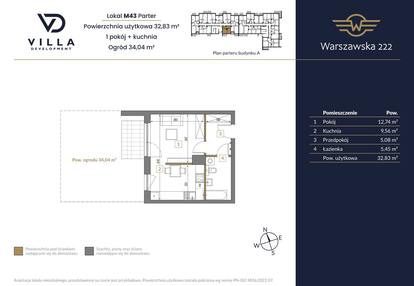 Mieszkanie w inwestycji: Warszawska 222