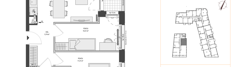 Mieszkanie w inwestycji: Zajezdnia Motława