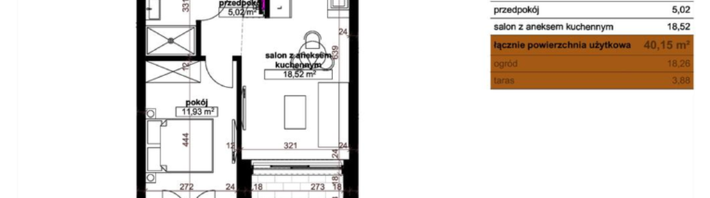 Mieszkanie w inwestycji: Wzgórze Poetów 2