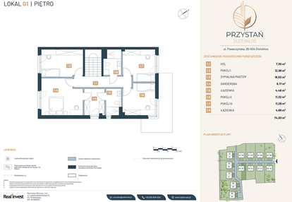 Mieszkanie w inwestycji: Przystań Złotokłos