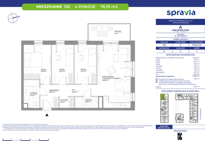 Mieszkanie w inwestycji: Architektów