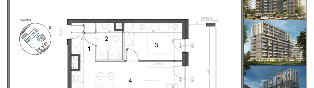 Mieszkanie w inwestycji: Dzielnica Kielczanka etap III