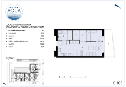 Mieszkanie w inwestycji: Polanki Aqua - budynek E