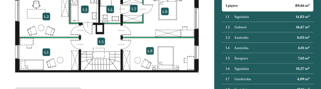 Dom w inwestycji: Spokojny Wilanów