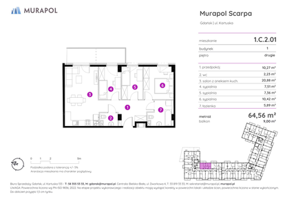Mieszkanie w inwestycji: Murapol Scarpa