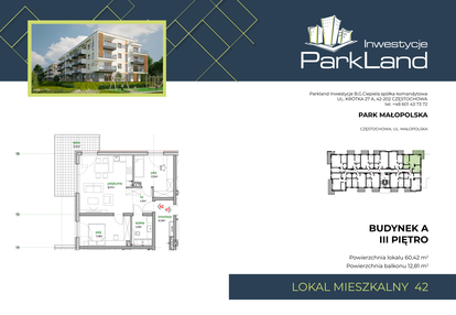 Mieszkanie w inwestycji: Park Małopolska