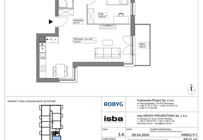 Mieszkanie w inwestycji: Apartamenty Krakowska etap VIII