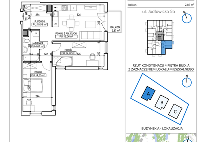 Mieszkanie w inwestycji: Jodłowicka 5