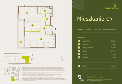 Mieszkanie w inwestycji: Osiedle Imbramowskie