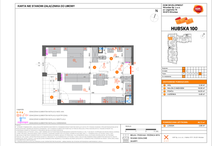 Mieszkanie w inwestycji: Hubska 100 etap 2