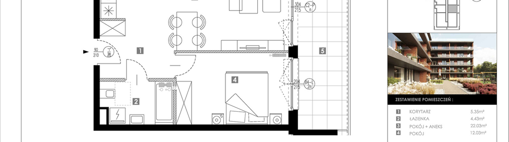 Mieszkanie w inwestycji: Kazimierza Wielkiego 42A etap II