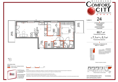 Mieszkanie w inwestycji: Comfort City Koral