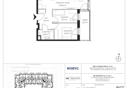 Mieszkanie w inwestycji: Nadmotławie Apartments etap J