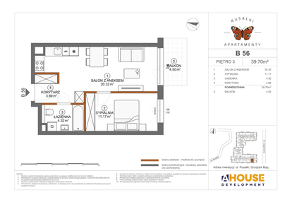 Mieszkanie w inwestycji: Apartamenty Rusałki