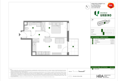 Mieszkanie w inwestycji: Osiedle Urbino etap 5