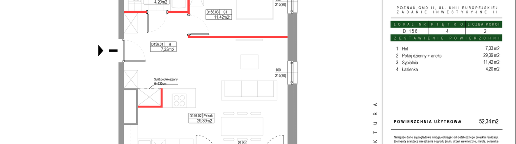 Mieszkanie w inwestycji: Grunwald Między Drzewami etap III