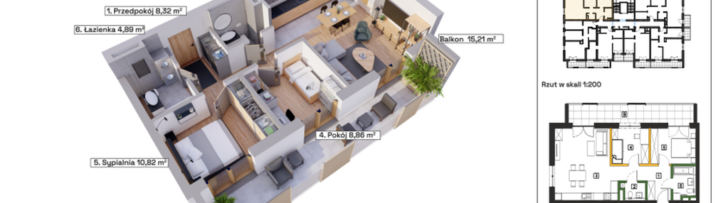 Mieszkanie w inwestycji: Osiedle Wełnowe Apartamenty