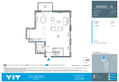 Mieszkanie w inwestycji: Talarowa Park