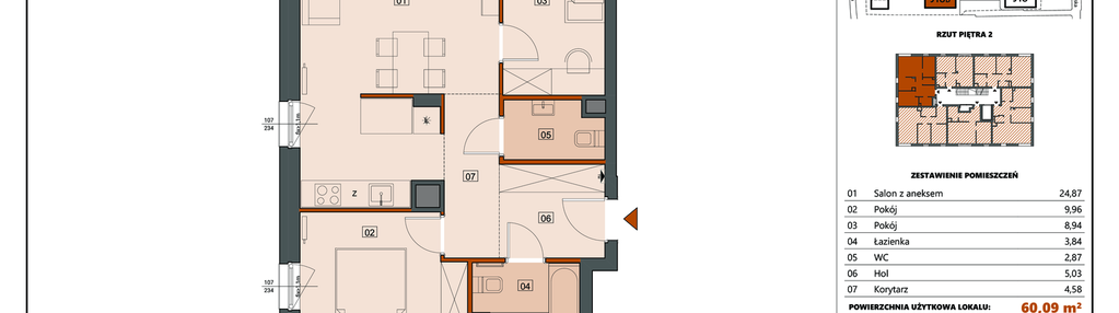 Mieszkanie w inwestycji: Ogrody Andersena