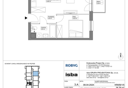 Mieszkanie w inwestycji: Apartamenty Krakowska etap VIII