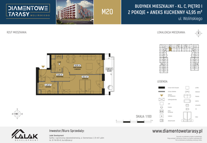 Mieszkanie w inwestycji: Diamentowe Tarasy