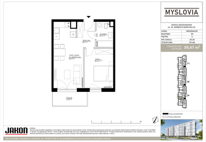 Mieszkanie w inwestycji: Myslovia