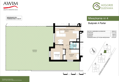 Mieszkanie w inwestycji: Wzgórze Gustawa