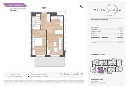 Mieszkanie w inwestycji: Wyspa Solna Etap III, budynek B