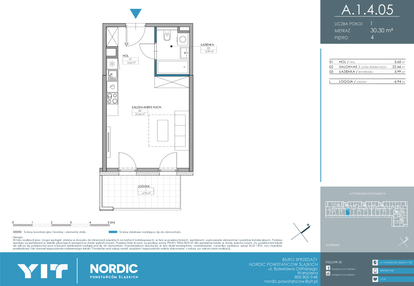 Mieszkanie w inwestycji: Nordic Powstańców Śląskich