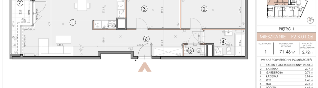 Mieszkanie w inwestycji: Bukowińska Mokotów etap 2