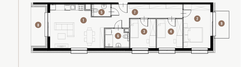 Mieszkanie w inwestycji: Tuwima Apartments