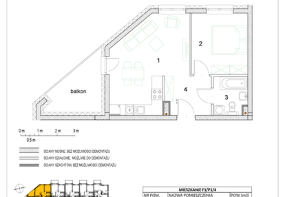 Mieszkanie w inwestycji: Osiedle Jodłowa bud. F