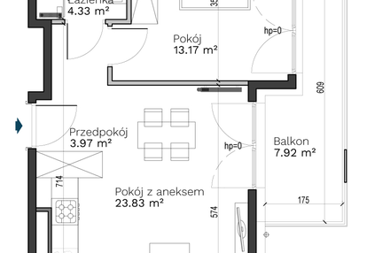 Mieszkanie w inwestycji: Destino