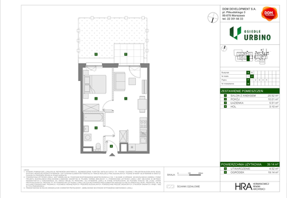 Mieszkanie w inwestycji: Osiedle Urbino etap 4.1