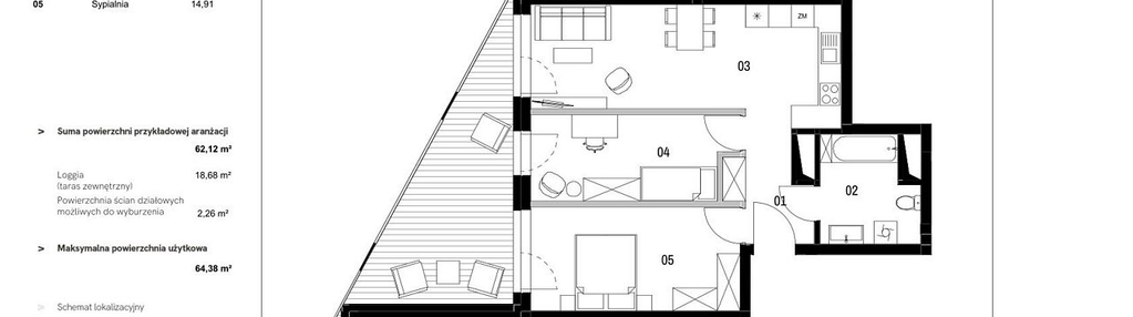 Mieszkanie w inwestycji: VIDOK