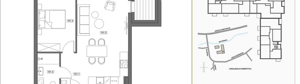 Mieszkanie w inwestycji: Nowa Młynówka