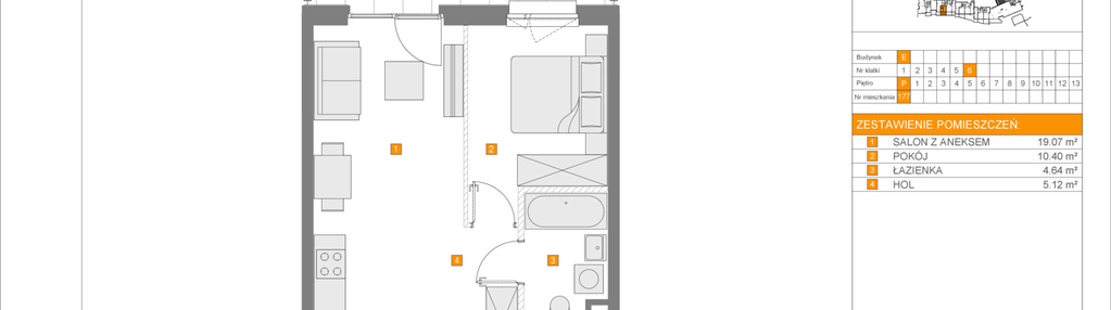 Mieszkanie w inwestycji: Apartamenty Literacka etap 2.2