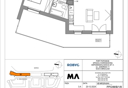 Mieszkanie w inwestycji: Port Popowice bud. M i P