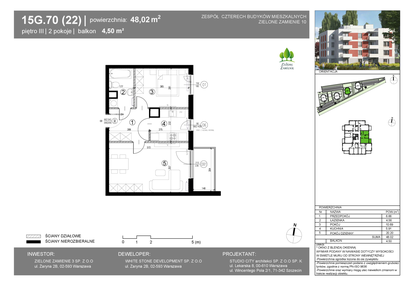 Mieszkanie w inwestycji: Zielone Zamienie X